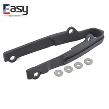 Motorcycle Chain Slider Guards Black For Kawasaki KX 125 250 1994-2005 Dirt Bike