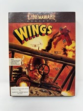 Wings Cinemaware Commodore Amiga 512k Big Box 1990 Complete image