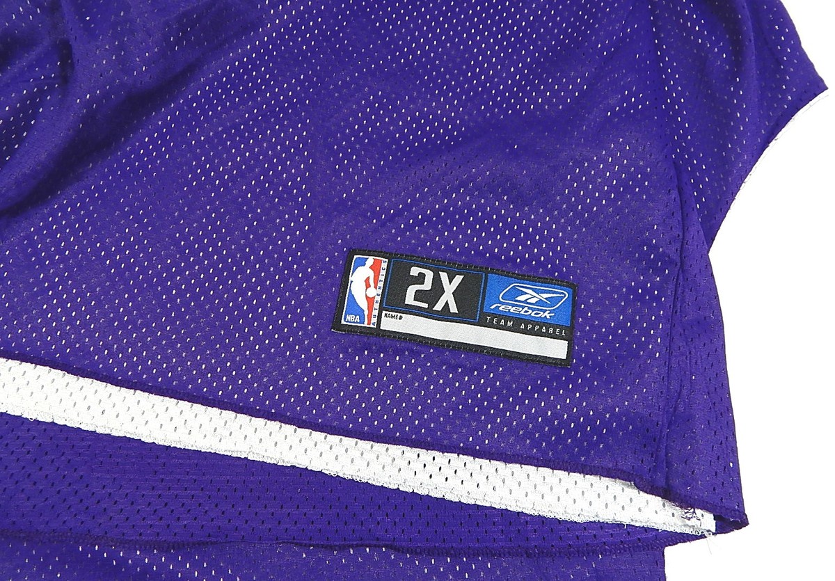 New Orleans Hornets Reebok NBA Team Issued Reversible Practice