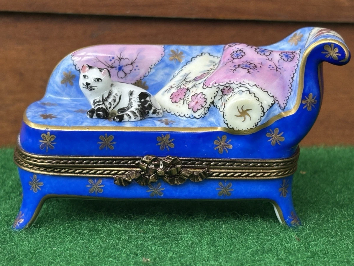 Limoges Cat Box for sale | eBay