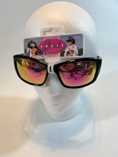 Eagle Claw Sunglasses Black Mirrored TSUNBLK Wright  McGill Trait Fishing