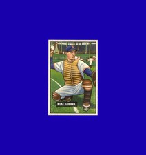 1951 Bowman Mike Guerra #202 - Washington Senators - Gem Mint
