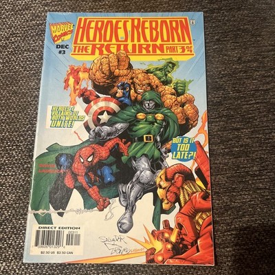Heroes Reborn The Return #3A (Marvel Comics December 1997)