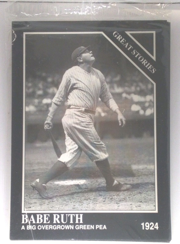 Babe Ruth #426 sealed 4 Card Set, Hornsby,Hooper,Mize 1992 Sports News Free Ship