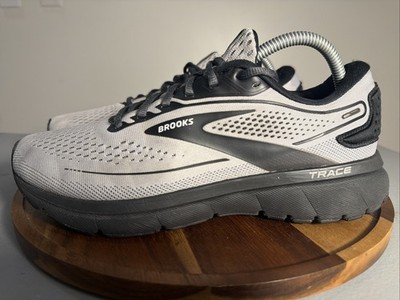 Brooks Men's Trace 2 Neutral Running Shoe Gray And Black Size 8.5 D