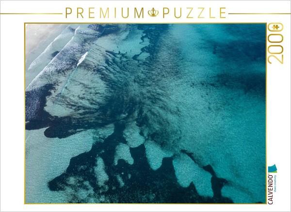 Calvendo Puzzle Blaue Tiefe 2000 Teile Puzzle Quer | 2000 Teile Lege-GrößE 90X67-image