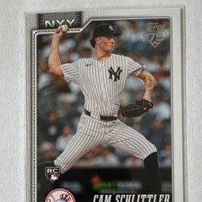 2026 Topps Series 1 Cam Schlittler RC Base Set #111 New York Yankees