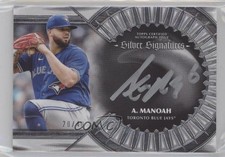 2023 Topps Five Star Silver Signatures 20/40 Alek Manoah #SS-AM Auto 13rw