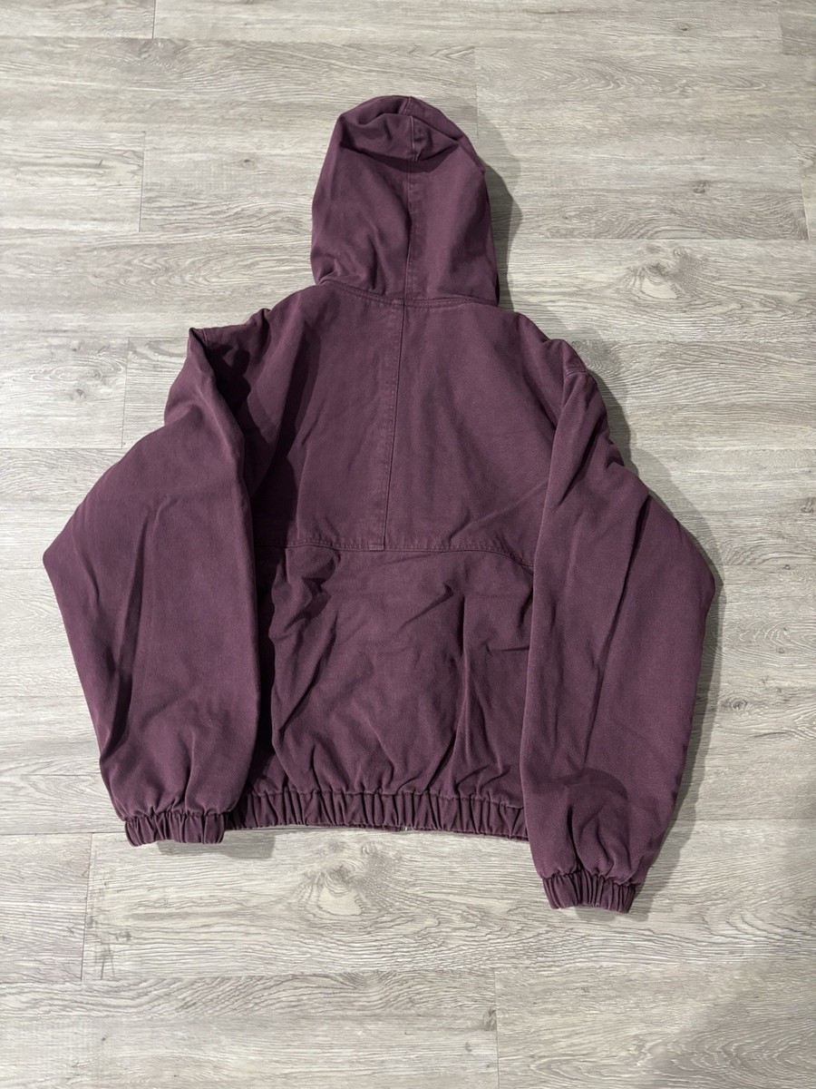 Stussy ワークジャケット L パープル Stussy Zip Up Work LS Shirt [1110065] – Extra Butter