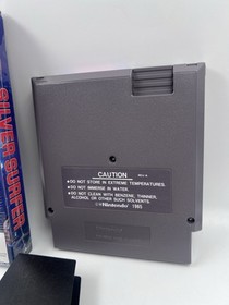 Silver Surfer Arcadia Nintendo NES Complete CIB 1990 Near Mint