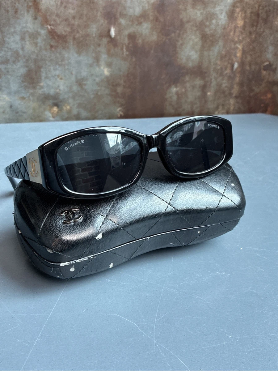 CHANEL Black with Vintage Sunglasses for Women for sale | eBay