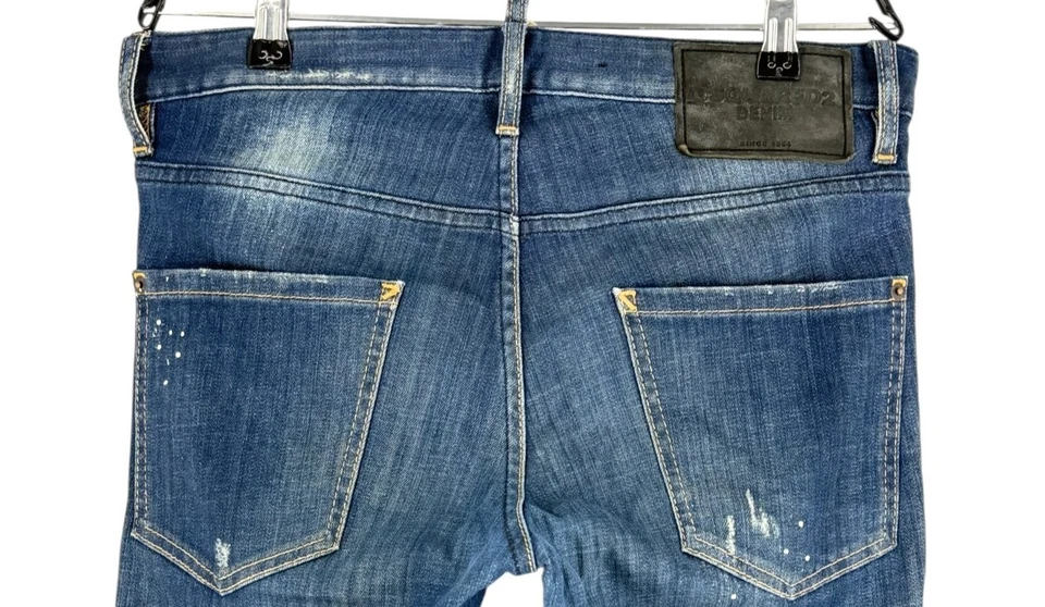 Jeans Ajustados Slim De DSQUARED2 Para Hombre Talla 46 - W32 L33 - Imagen 4 de 4
