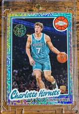 2025 Topps Kon Knueppel RC Rookie Silver Pack Chrome Mojo HORNETS #TC-KK