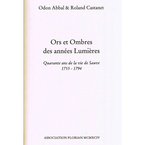 SAUVE FLORIAN signiert von Jean-Jacques BEYLAC ORS und OMBRES von ABBAL CASTANET - Bild 8 von 11