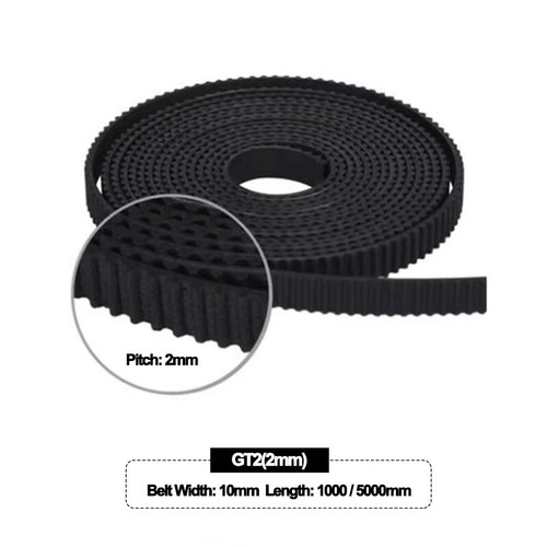 Continuous Length 1M/5M GT2/GT3 Rubber Open Timing Belt for Timing Belt Pulley - Photo 11/17