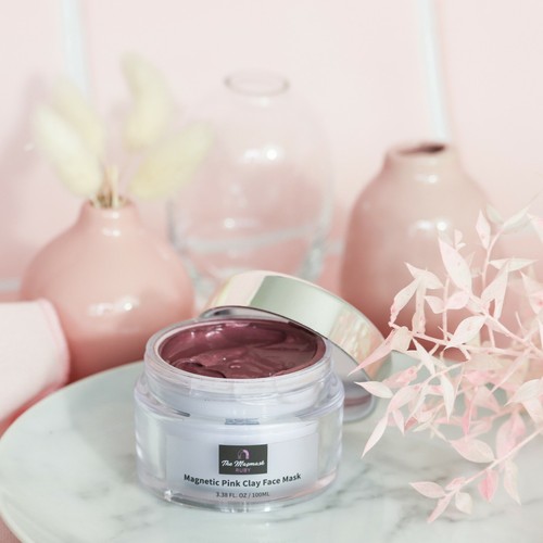 The Magmask - Magnetic Pink Clay Face Mask || All Natural, Vegan, Paraben-Free - Picture 8 of 8