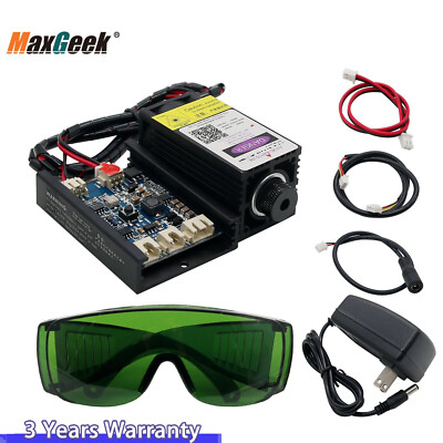 500mW 405nm Blue Violet Laser Module for Engraving Adjustable Focus for TTL/PWM