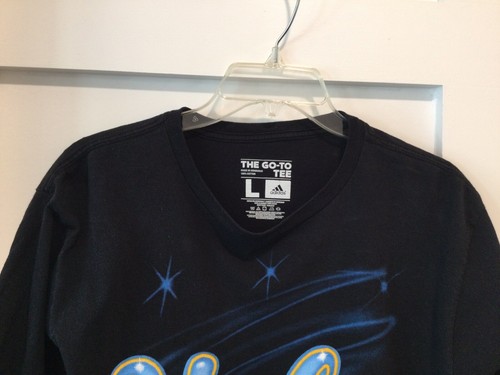 Adidas/ UCLA  Airbrush Look Silkscreen T-Shirt Mens Size Large - Bild 9 von 9