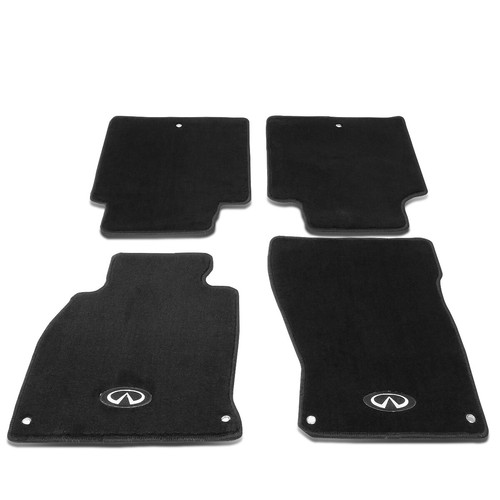 NRG Innovations FMR610LOGO Fit 1419 Infiniti Q70 Floor Mat Pads