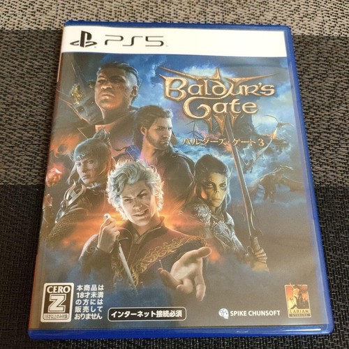 Jeu Baldur's Gate 3 PS5 - Version Physique Anglaise - Région Libre - Occasion Très Bon état