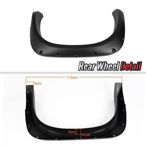 Fender Flares Pocket Bolt Rivet Smoot Fit For 02-08 Ram 1500 03-09 Ram 2500 3500 - Picture 2 of 12