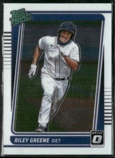 2021 Panini Donruss Optic - Rated Prospects Riley Greene #RP5 (RC)