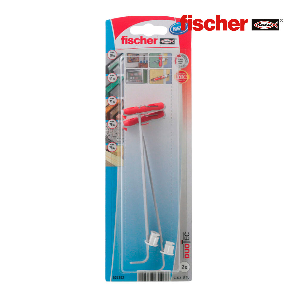 Fischer 537262 Blister 2 Uni Duo Tec 10K