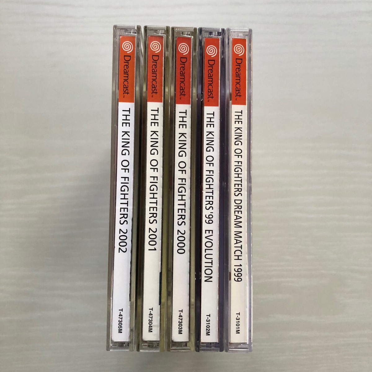 King Of Fighters Dreamcast 1999 99 2000 2001 2002 KOF set of King Of Fighters Dreamcast 1999 99 2000 2001 2002 KOF set of