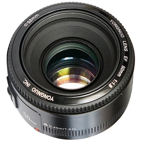 Yongnuo YN 50mm f/1.8 Lens for Canon EF (BRAND NEW US SELLER) #1209