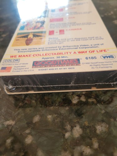 BEAUTY AND THE BEAST VHS 6185 Britannica Video, 1992 Goodtime Home Video G - Picture 7 of 8