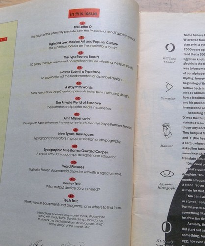 U&lc The International Journal of Graphic Design Summer 1991 Volume 18 No. 2 - Picture 5 of 11