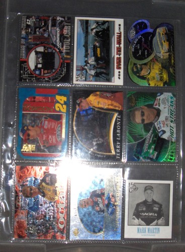 26 RACING CARDS CHASE , PROMOS JEFF GORON, LABONTE, WALTRIP, MARTIN + - Picture 5 of 6