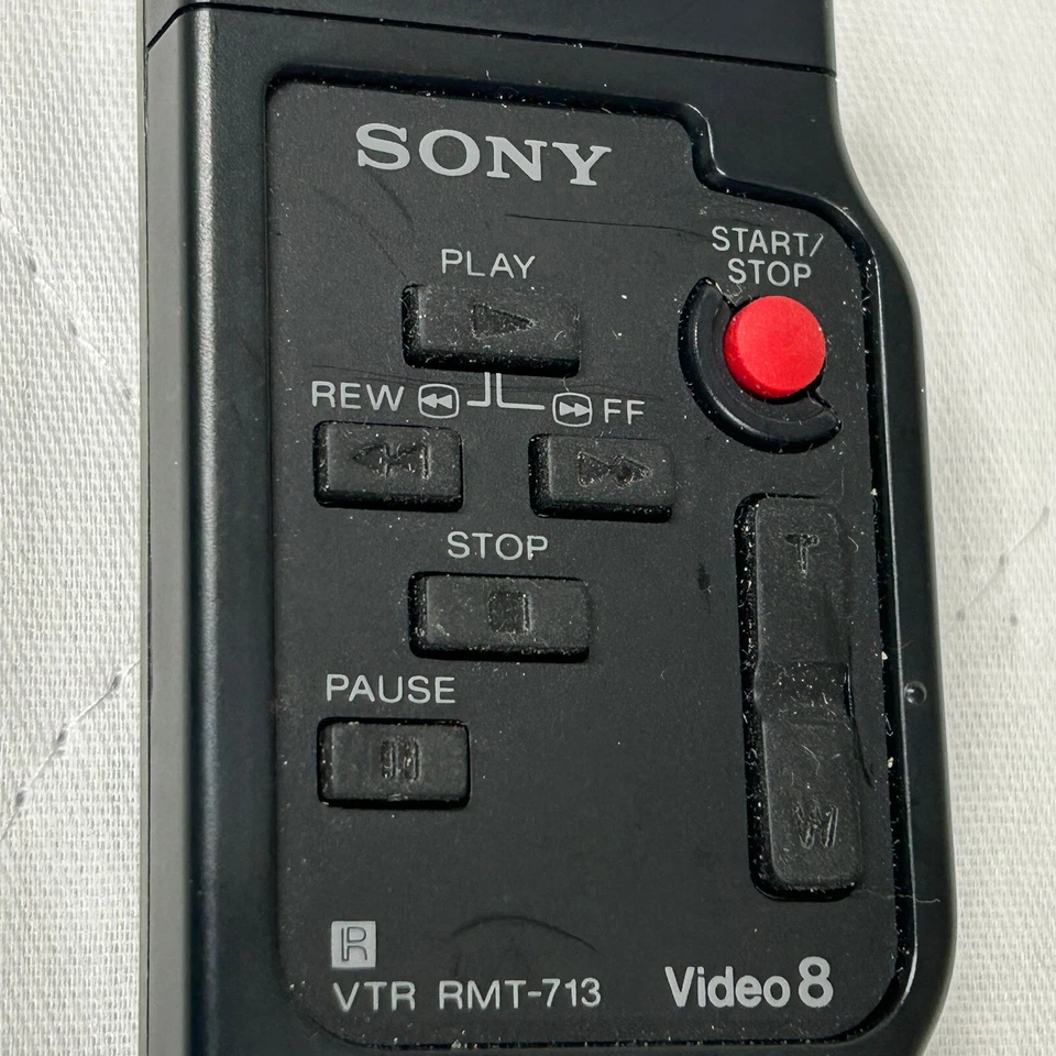 Sony Video 8  VTR-713  REMOTE CONTROL RMT-713 VTR Video 8 CCDRT98, CCDTR11 - Image 3 of 4