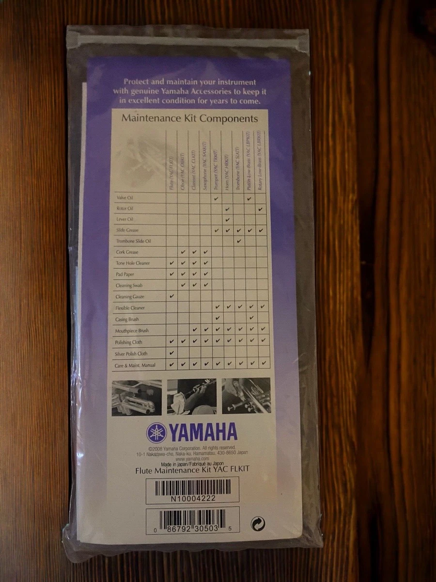 Yamaha flute shop maintenance kit