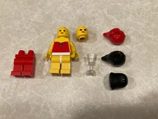 LEGO Classic Town Paradisa Red Minifigure par009 par009a fbr001 fbr002 fbr003