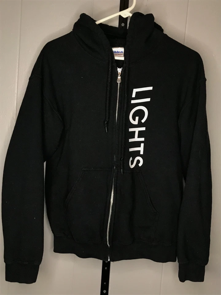 Lights Poxleitner Bokan Raro Exclusivo Pin Up Anime Logo Sudadera con Capucha Cremallera Talla MD Foto 2 de 4