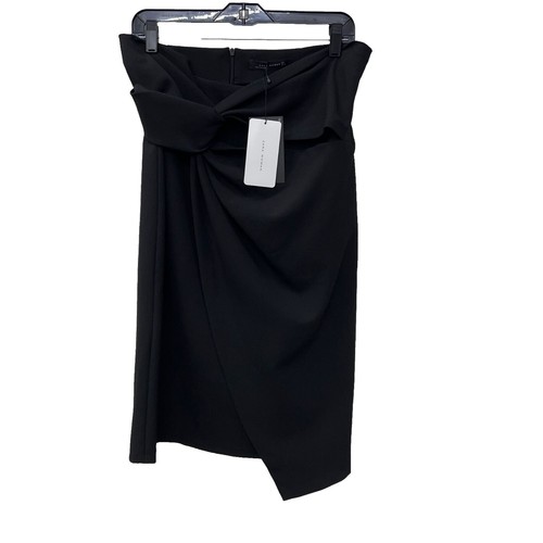 Zara Flare Elegant Dress With Waist Wrap | eBay