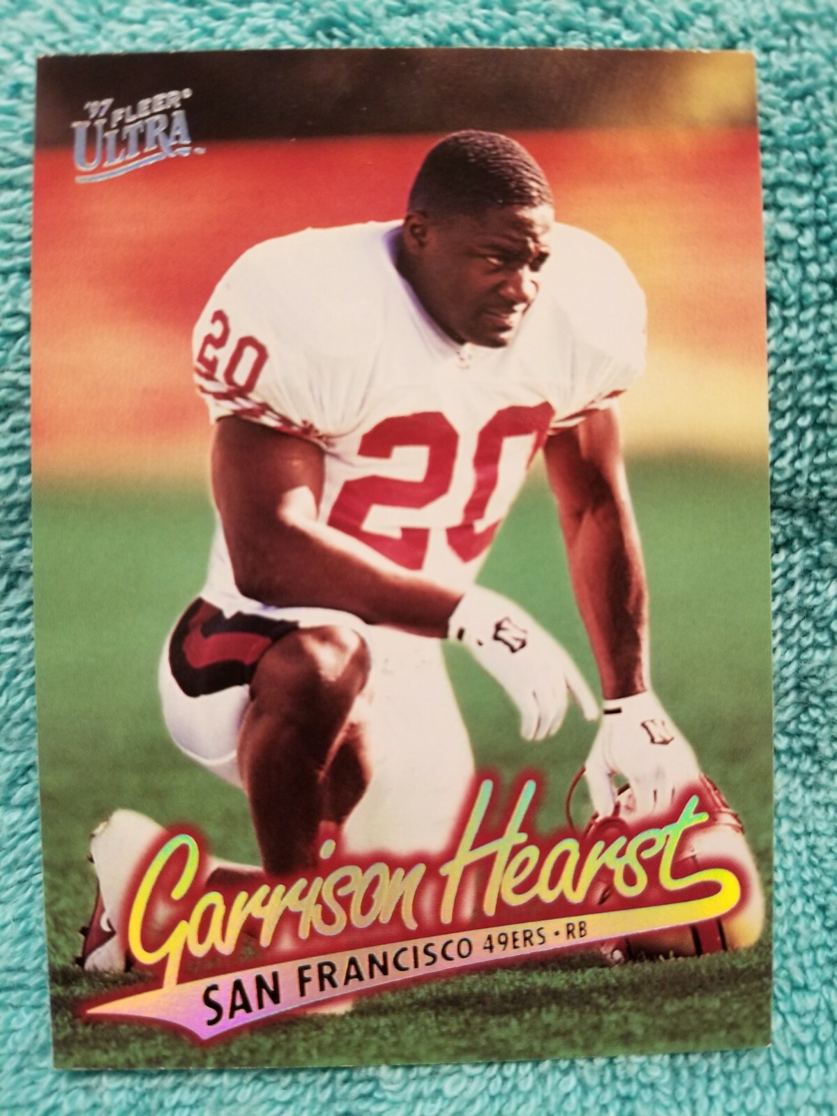1997 FLEER ULTRA GARRISON HEARST #262 SAN FRANCISCO 49ERS