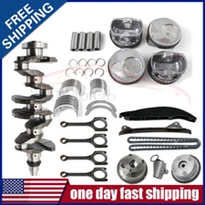 G4NA 2.0L Engine Rebuild Overhaul Kit Crankshaft + Timing For Hyundai Kia Soul