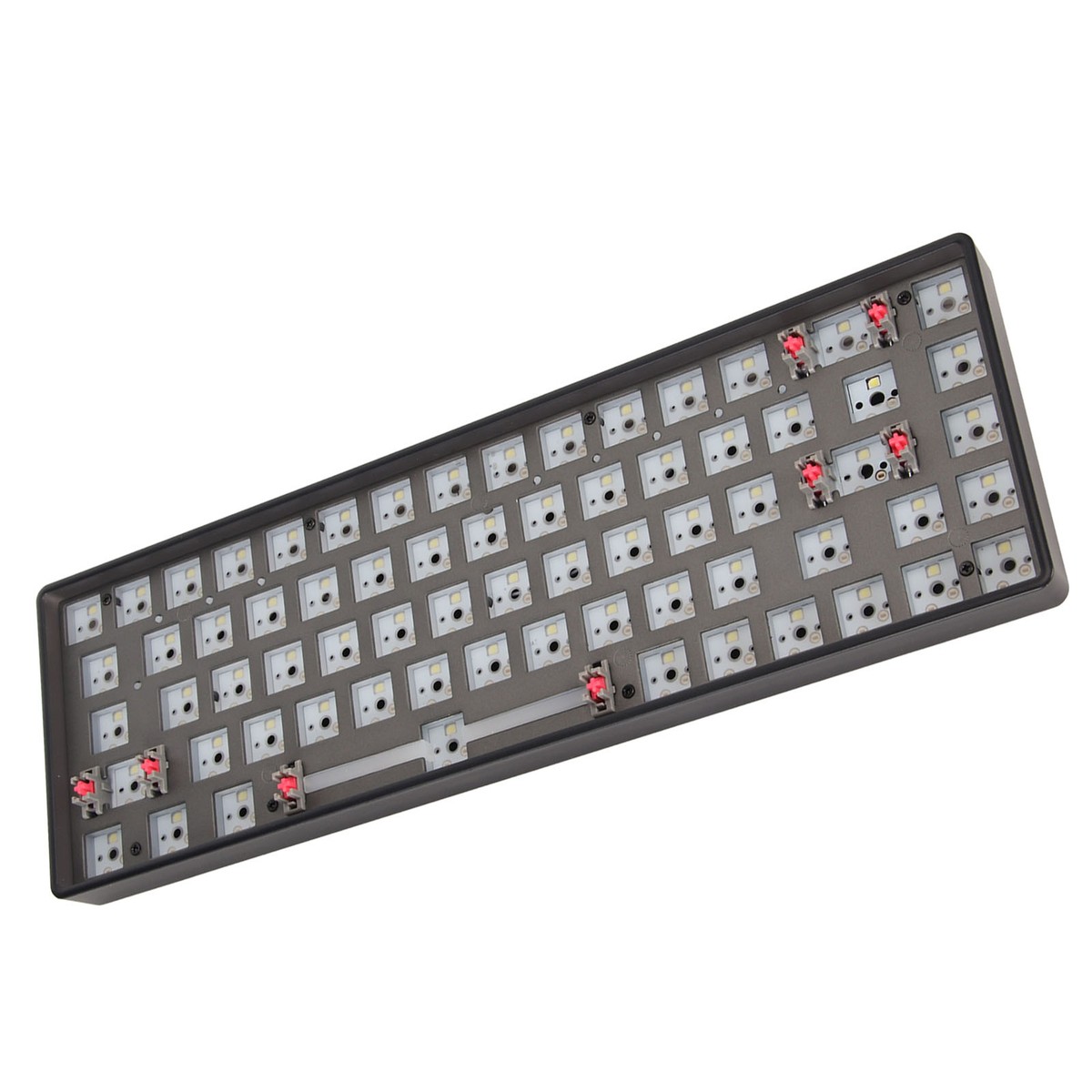 Mechanical Keyboard Kit 68 Keys 2.4G BT Wired Mode Gaming