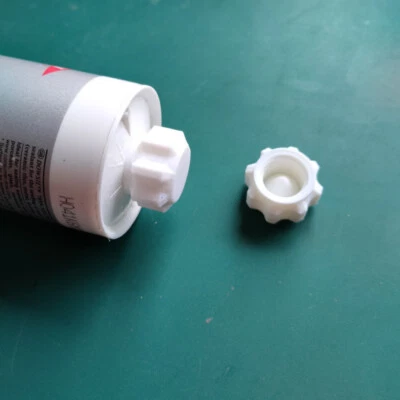 ABERNET 4x Silicone Sealant Mastic Caulk Cartridge/Tube Nozzle Screw Cap Tops