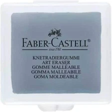 Kneadable Putty Rubber by Faber-Castell - Art Eraser for Pastel, Charcoal 127220
