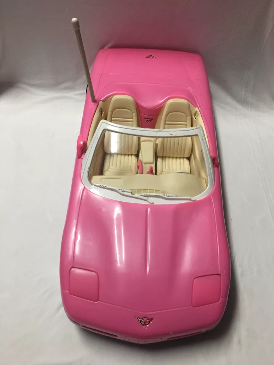 Barbie convertible online remote control car