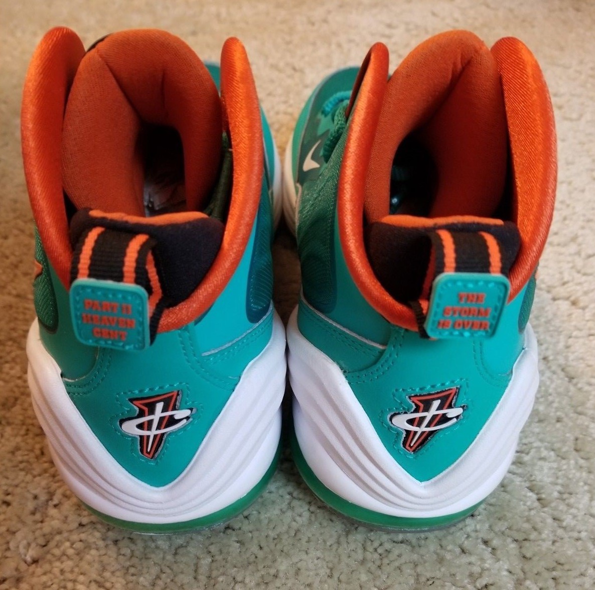 NEW NIKE AIR PENNY V GREEN-WHITE-SAFE GREEN-WHITE-SAFE GREEN-WHITE-SAFE orange SZ 8 MIAMI DOLPHINS 537331-300 21fd37 NEW NIKE AIR PENNY V GREEN-WHITE-SAFE GREEN-WHITE-SAFE GREEN-WHITE-SAFE orange SZ 8 MIAMI DOLPHINS 537331-300 21fd37