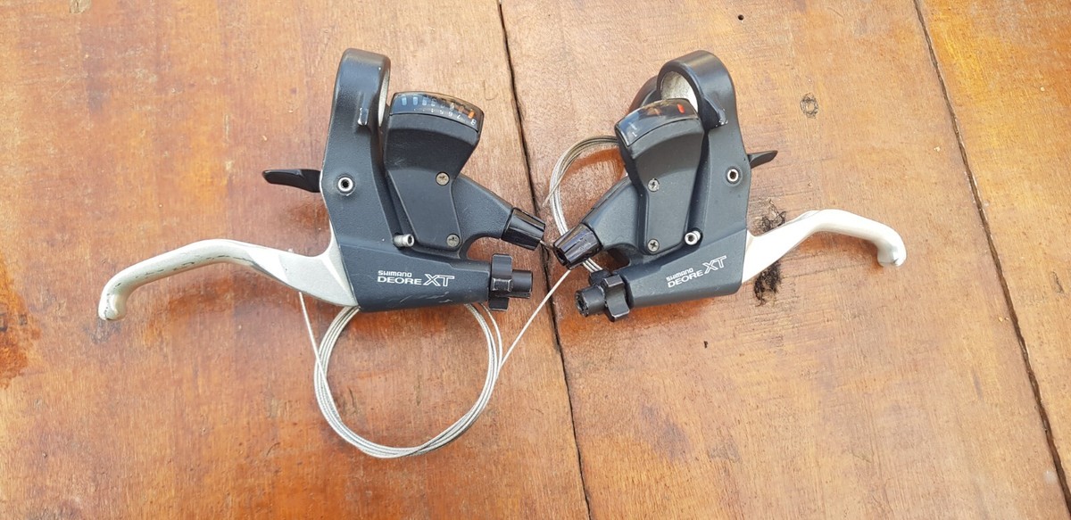 Vintage Shimano Deore XT 3x8 SPD ST-M739 Shifters RL1 | eBay