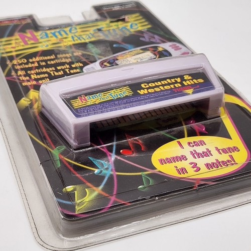 Cartucho de juego Tiger Electronics Name That Tune Country & Western Hits sellado - Imagen 6 de 7