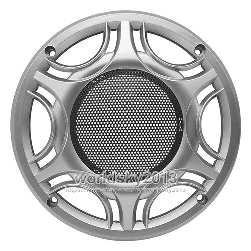 Protector de rejilla de malla metálica círculo decorativo de audio con cubierta de altavoz de 6,5" pulgadas - Imagen 15 de 16