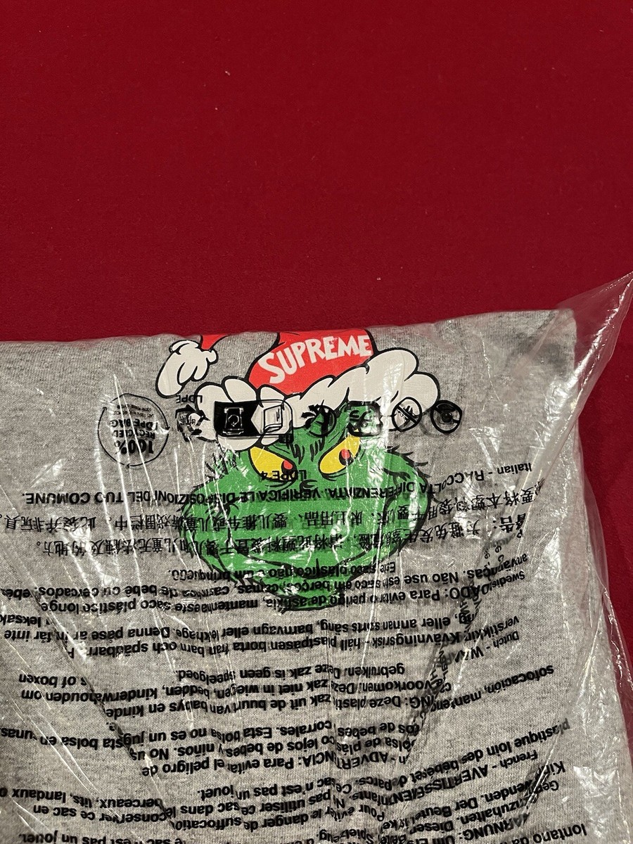【Supreme】Grinch T-Shirt★Heather Grey★24FW★ Buy Supreme Grinch Tee 'Heather Grey' - FW24T48 HEATHER GREY