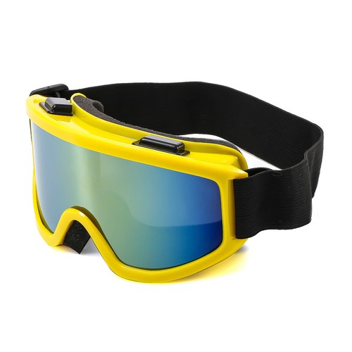 Skibrille mit großem Rahmen und bunten Gläsern Antibeschlag Berg Skibrille - Bild 19 von 38