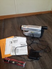 JVC GR-SXM37U Super VHS Digital Camcorder no Charger Carry Straps untested